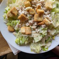 Laurie's Chicken Caesar salad
