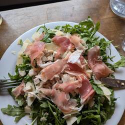 My arugula salad w/chicken