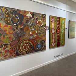 Art works in the Gallery of Central Australia