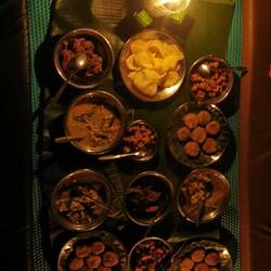 Das Abendessen...