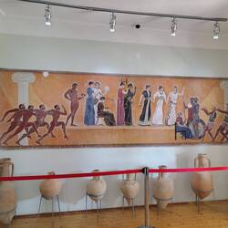 Im Museum von Apollonia