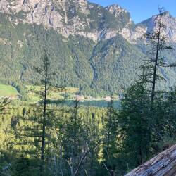 Blick auf den Hintersee