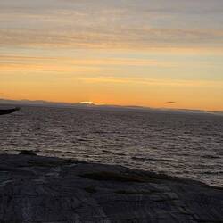 Allerdings ist der Sonnenuntergang an der Grenze Jakobselv unvergesslich