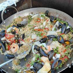 Roger's delicious paella