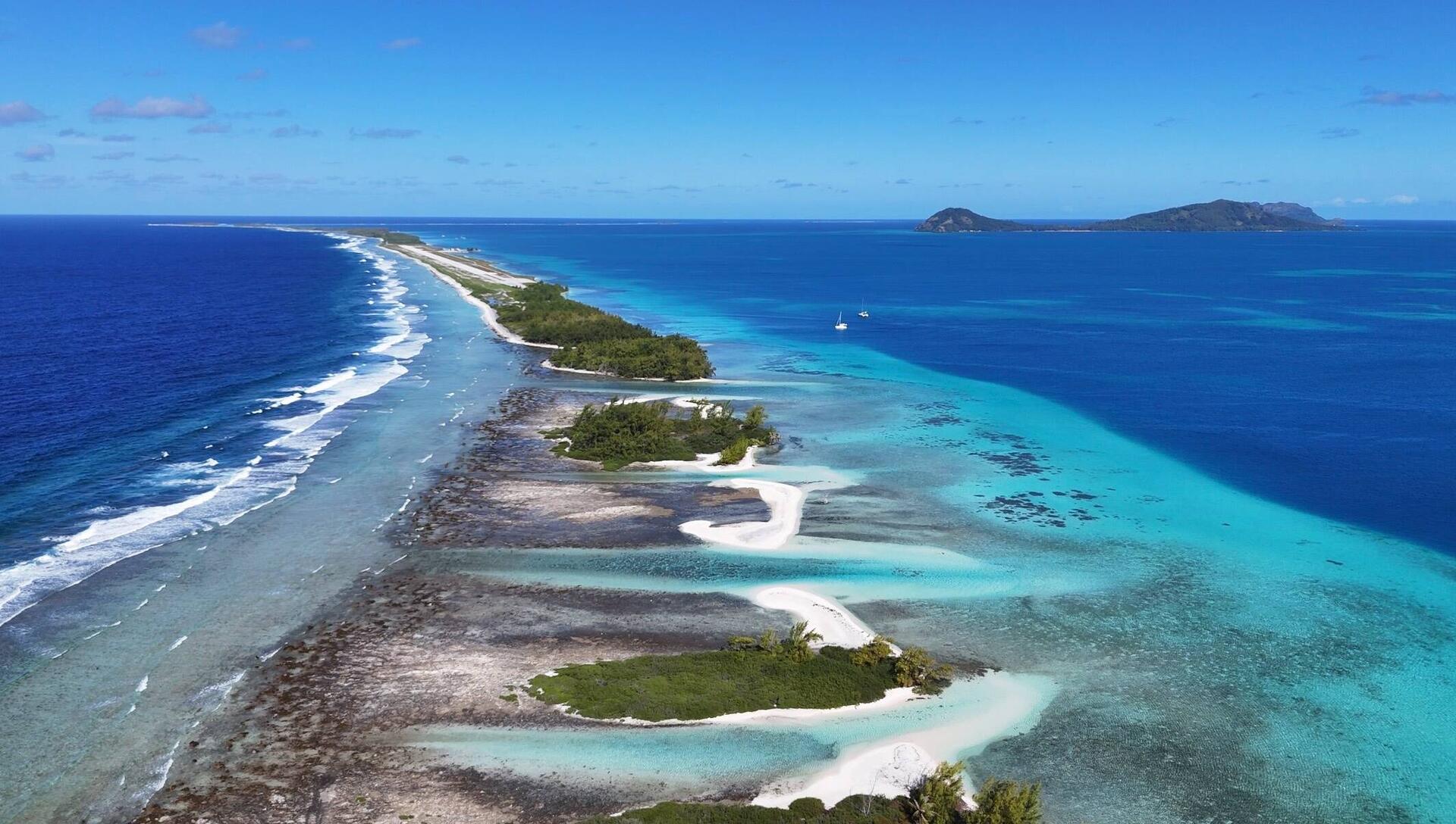 das Amanu Atoll der Tuamotus