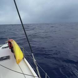 ... es war nach Raroia dann etwas schlechtes Wetter