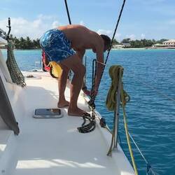 Weiterfahrt zum nächsten Atoll