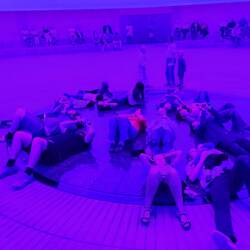 In the Museum under the colour dome