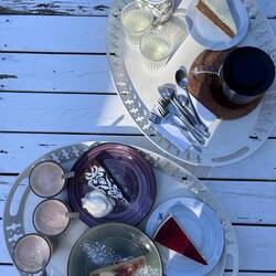 Cakes and tea