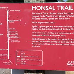Crossing the Monsal Trail