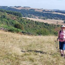 View back after leaving Coombs Dale