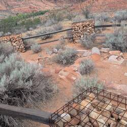 House ruins with different rooms