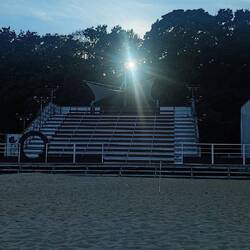 Hier finden im Sommer viele Konzerte statt