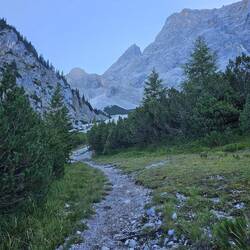 Da wurde der Weg besser.