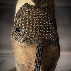 Shoe from the Middle Ages — Bryggens Museum, Bergen.