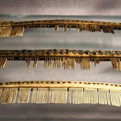 Combs from between 1198 to 1332 — Bryggens Museum, Bergen.