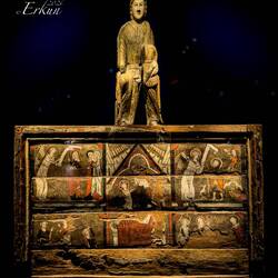 Madonna from Granville Church (c. 1350-1400); Altar Front from Dale Church (pre 1300).