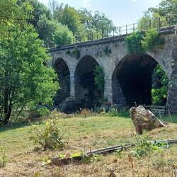 Rowsley; the Viaduct is now disused
