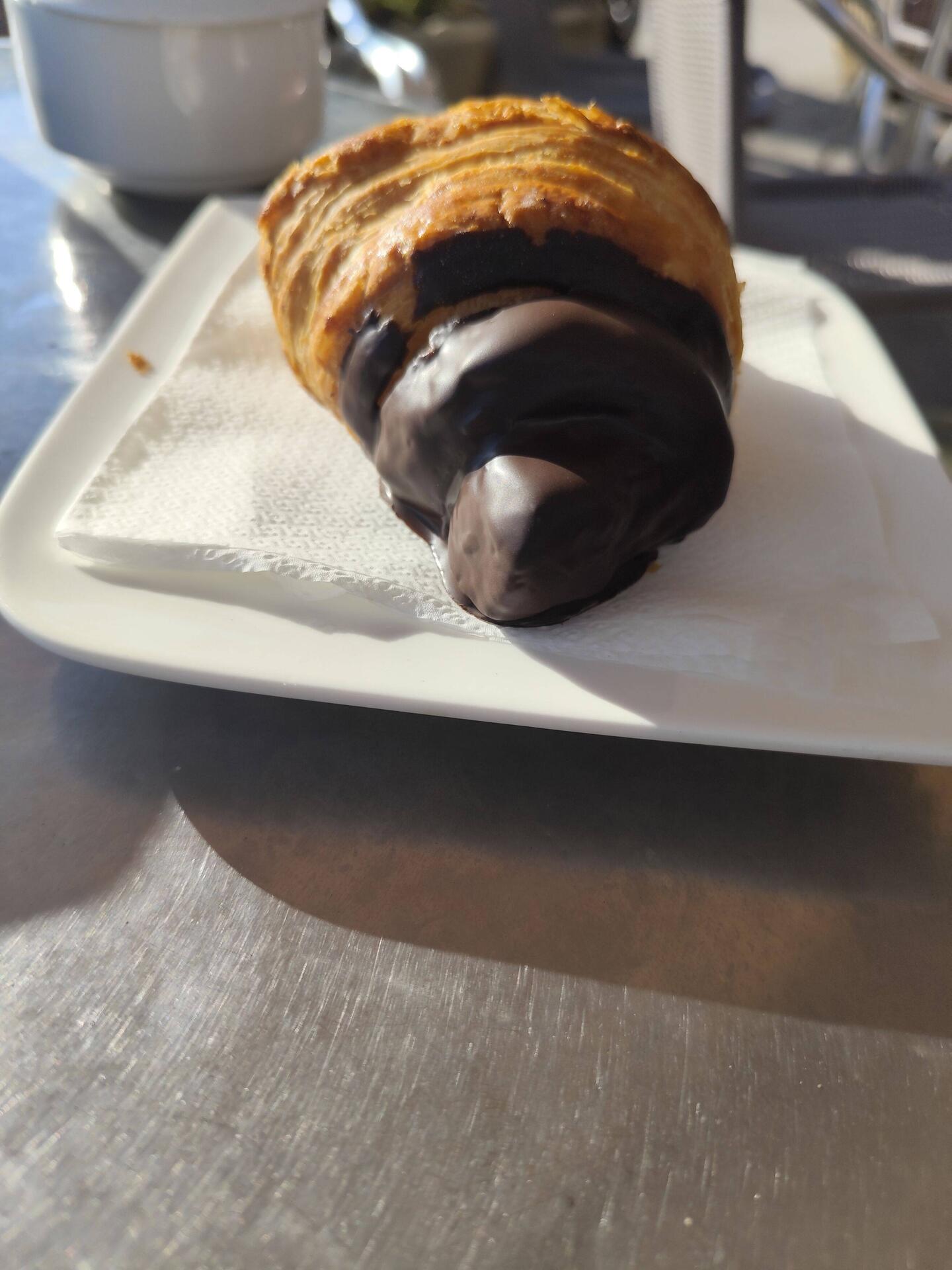 Frühstück unterwegs zum Pass