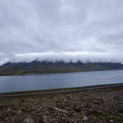 Berg mit Häubchen