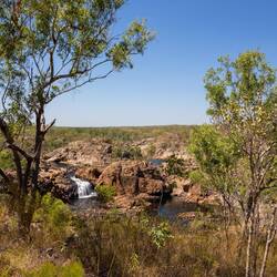 Edith Falls - obere Falls und Pools