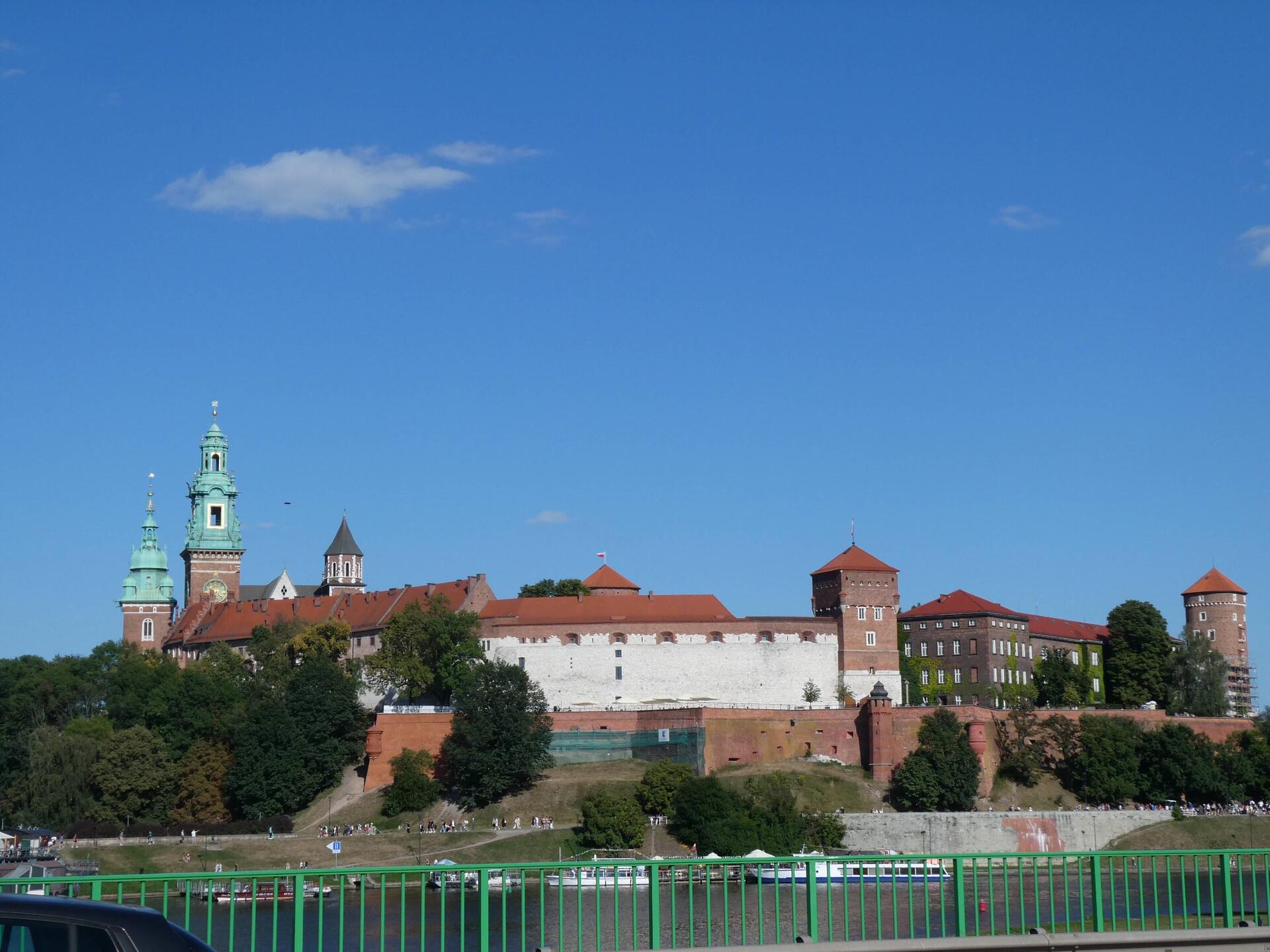Blick auf den Wawel