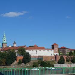 Blick auf den Wawel