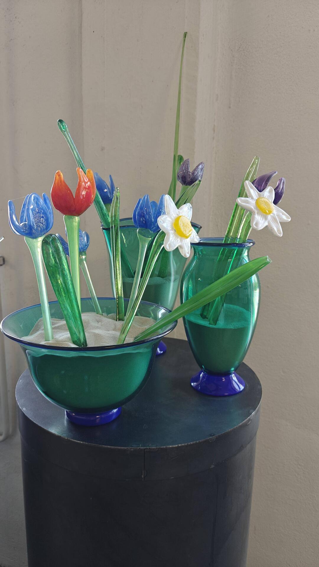 Glasblumen