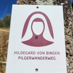 Hildegard ist uns in den letzten Tagen oft begegnet.