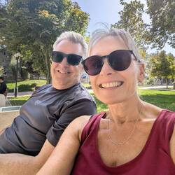 Taking a breather ... and waiting for the craft beer pub to open 😬