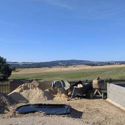 Baustelle mit Aussicht