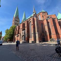 beeindruckend die Grösse der St. Marienkirche