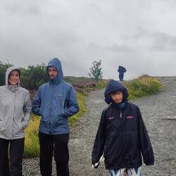 Montañas pasadas por agua