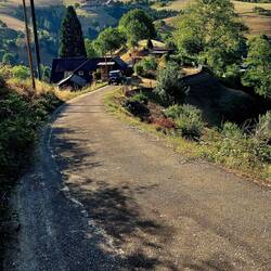 Morgendlicher Steilaufstieg