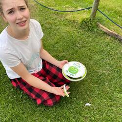 No more frisbee in flight