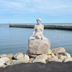 Meerjungfrau in Asaa - den Erben in Kopenhagen ein Dorn im Auge.