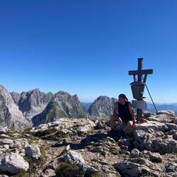 Am Gipfel des Schneibsteins