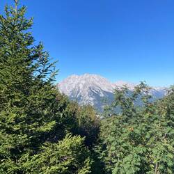 Blick auf den Watzmann