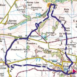 Eyam Circular Walk via Stoke Ford, Bretton, and Foolow