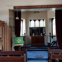 Foolow; inside St Hugh's Church