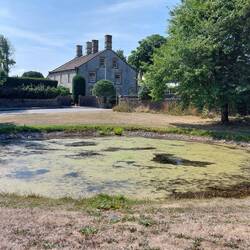 Foolow; the village pond