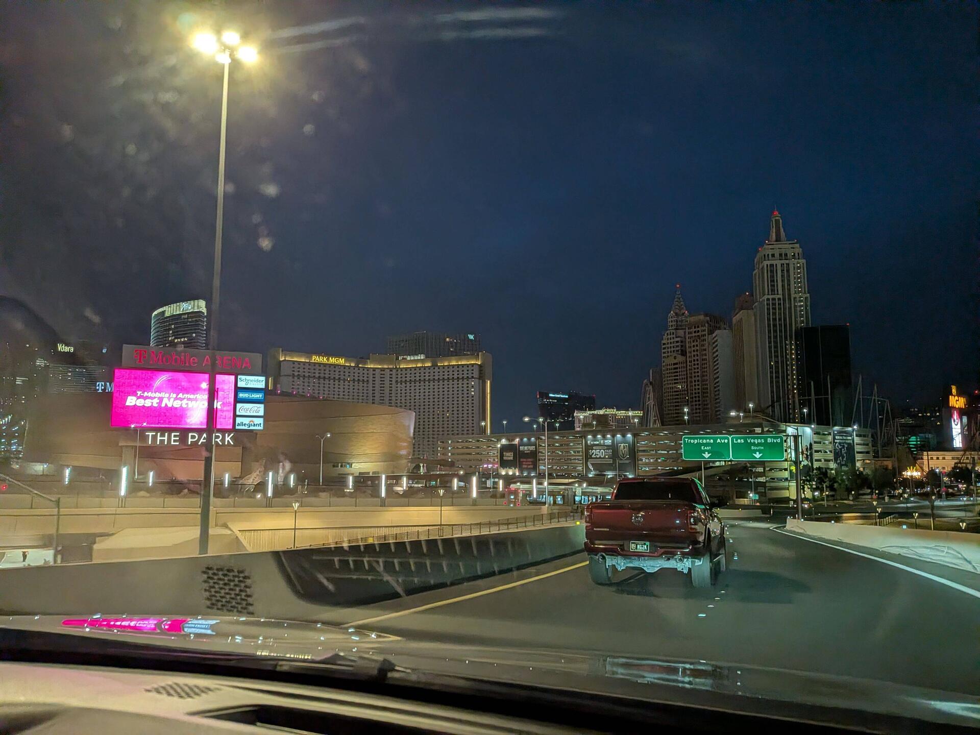 Approaching The Strip