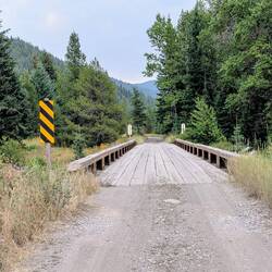 Dneska až na pár kilometrů asfaltu totální off road.