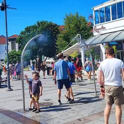 Herrlich diese Wassersprüher