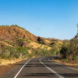 Anfahrt Lake Argyle