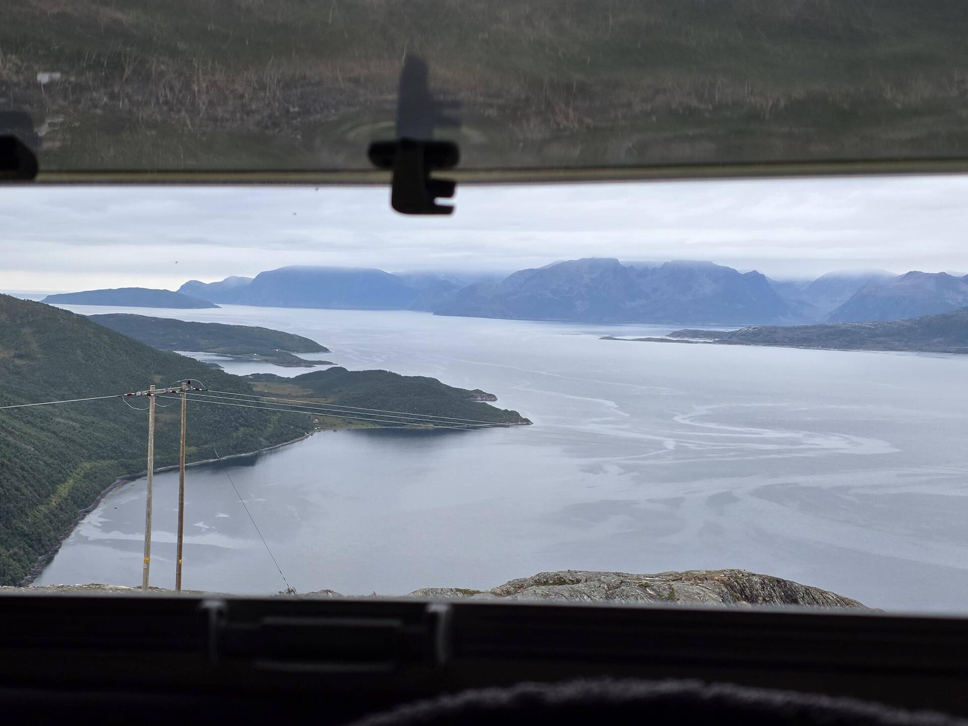 So kann ein Schlafzimmerausblick schon mal sein
