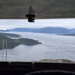 So kann ein Schlafzimmerausblick schon mal sein
