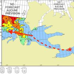The situation: passage to Tuktoyaktuk is still blocked by ice.