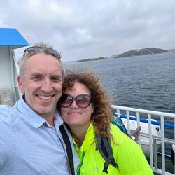 On the boat