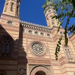 Beautiful building. Has a Moroccan/spanish flair
